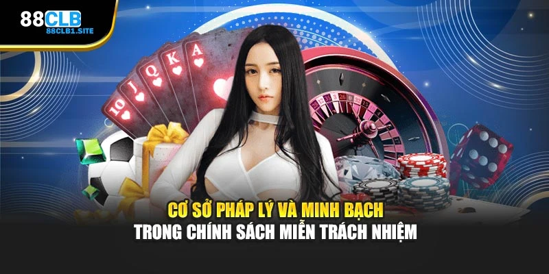 Cơ sở pháp lý và minh bạch trong chính sách miễn trách nhiệm