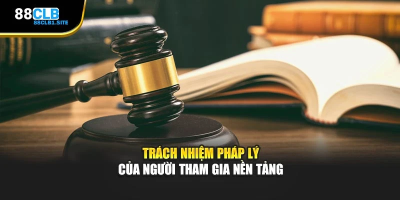 Trách nhiệm pháp lý của người tham gia nền tảng